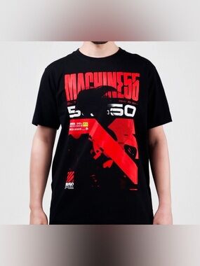 Machine56 Black/Red Graphic Tee 2XL/5 NWT (2020) – Single Shirt